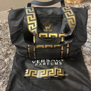 Versace beauty tote bag